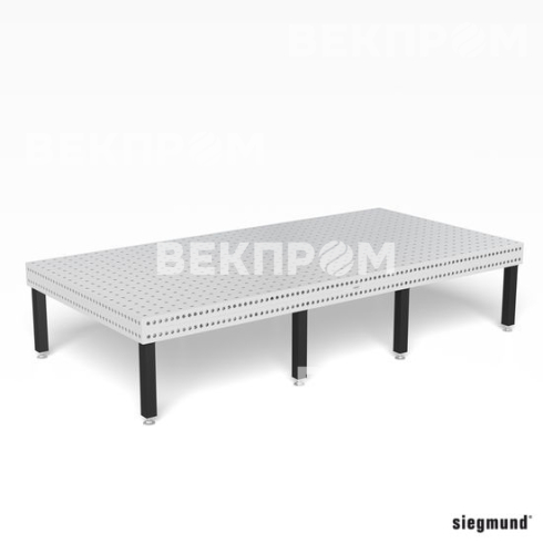 Сварочный стол Siegmund серии Professional - 4000x2000x200 из нержавеющей стали