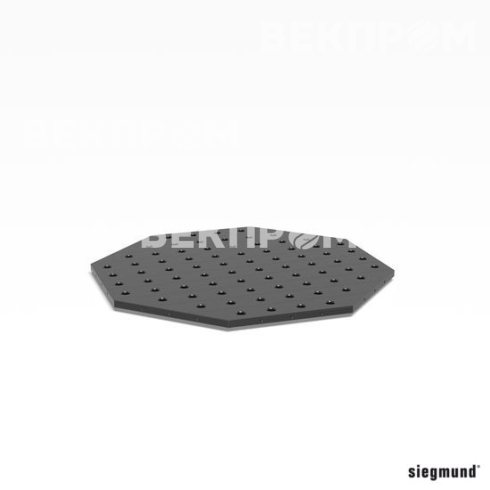 Восьмиугольный плита Siegmund SW 800x25 с плазменным азотированием