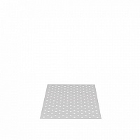 Лист защитный алюминиевый Siegmund для стола 220025 1194х794 мм с диагональной сеткой отверстий