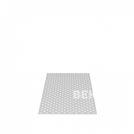Лист защитный алюминиевый Siegmund для стола 280020 1994х994 мм с диагональной сеткой отверстий
