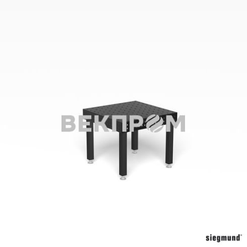Сварочный стол Siegmund серии PE 8.7 - 2000x2000x200 с плазменным азотированием и диагональной сеткой