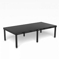 Сварочный стол Siegmund серии PE 8.7 - 3000x1500x100 с плазменным азотированием и диагональной сеткой