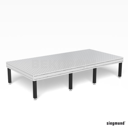 Сварочный стол Siegmund серии Professional - 4000x2000x200 облегченный вариант