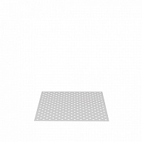 Лист защитный алюминиевый Siegmund для стола 280015 1194х1194 мм с диагональной сеткой отверстий
