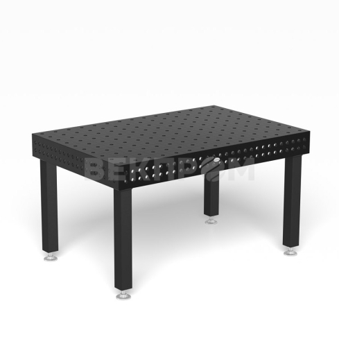 Сварочный стол Siegmund серии PE 8.7 - 1500x1000x150 с плазменным азотированием и диагональной сеткой
