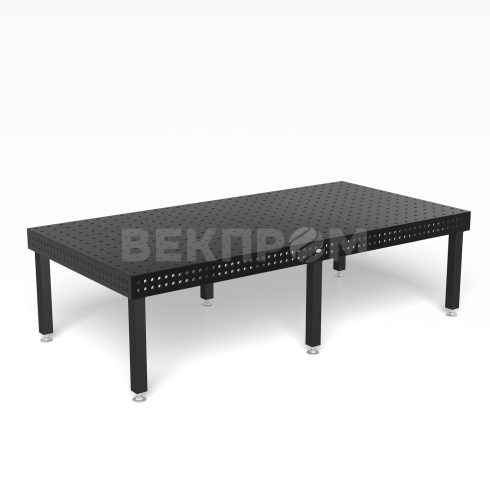 Сварочный стол Siegmund серии PE 8.7 - 3000x1500x150 с плазменным азотированием и диагональной сеткой