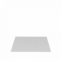Лист защитный алюминиевый Siegmund для стола 220015 1194х1194 мм с диагональной сеткой отверстий